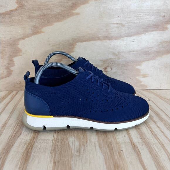 Cole Haan - 4. ZEROGRAND Stitchlite - Oxford - Blue - Women's - 7B - W21347 - Picture 1 of 9